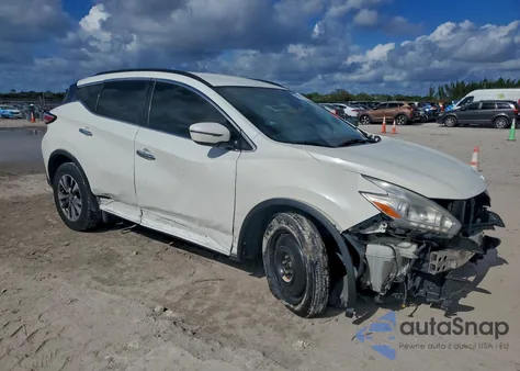 2017 Nissan Murano S z USA, uszkodzony, nr VIN 5N1AZ2MGXHN117592